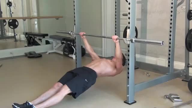 Wide Grip Inverted Rows