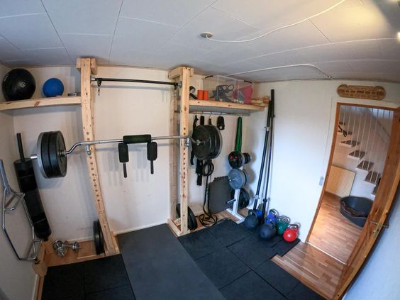diy home gym in a small space