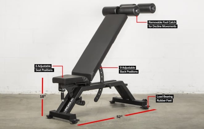 Rogue AB-3 - Best For Sit Up Variety Rogue AB-3 - Best For Sit Up Variety