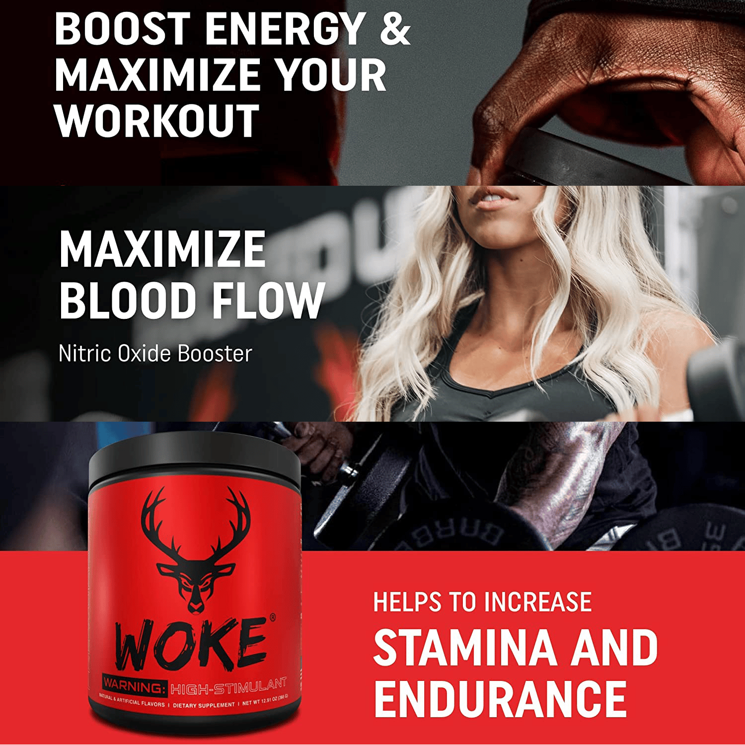 Bucked Up Pre-Workout Benefits