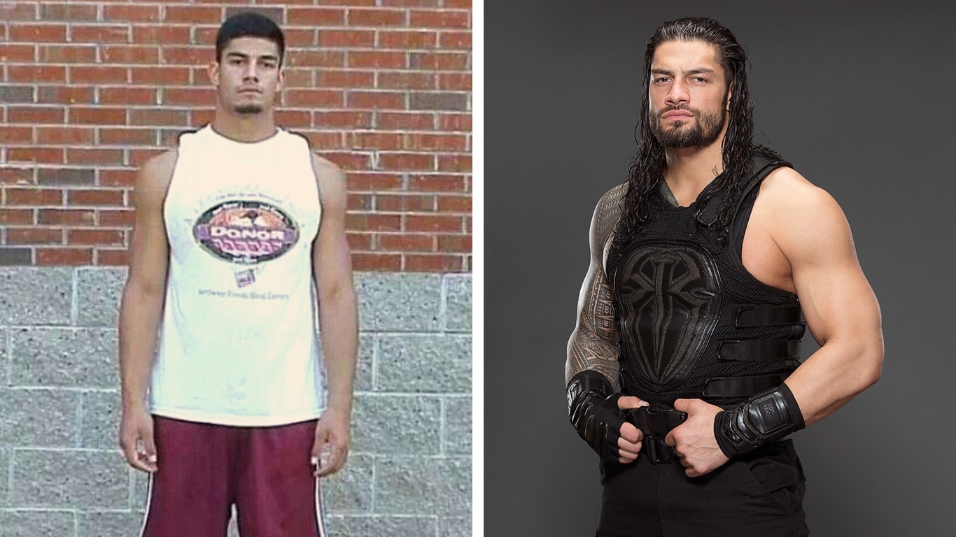 Roman Reigns Before And After