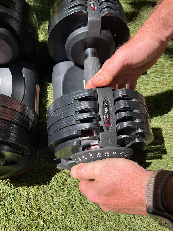 AtivaFit Adjustable Dumbbells - 17