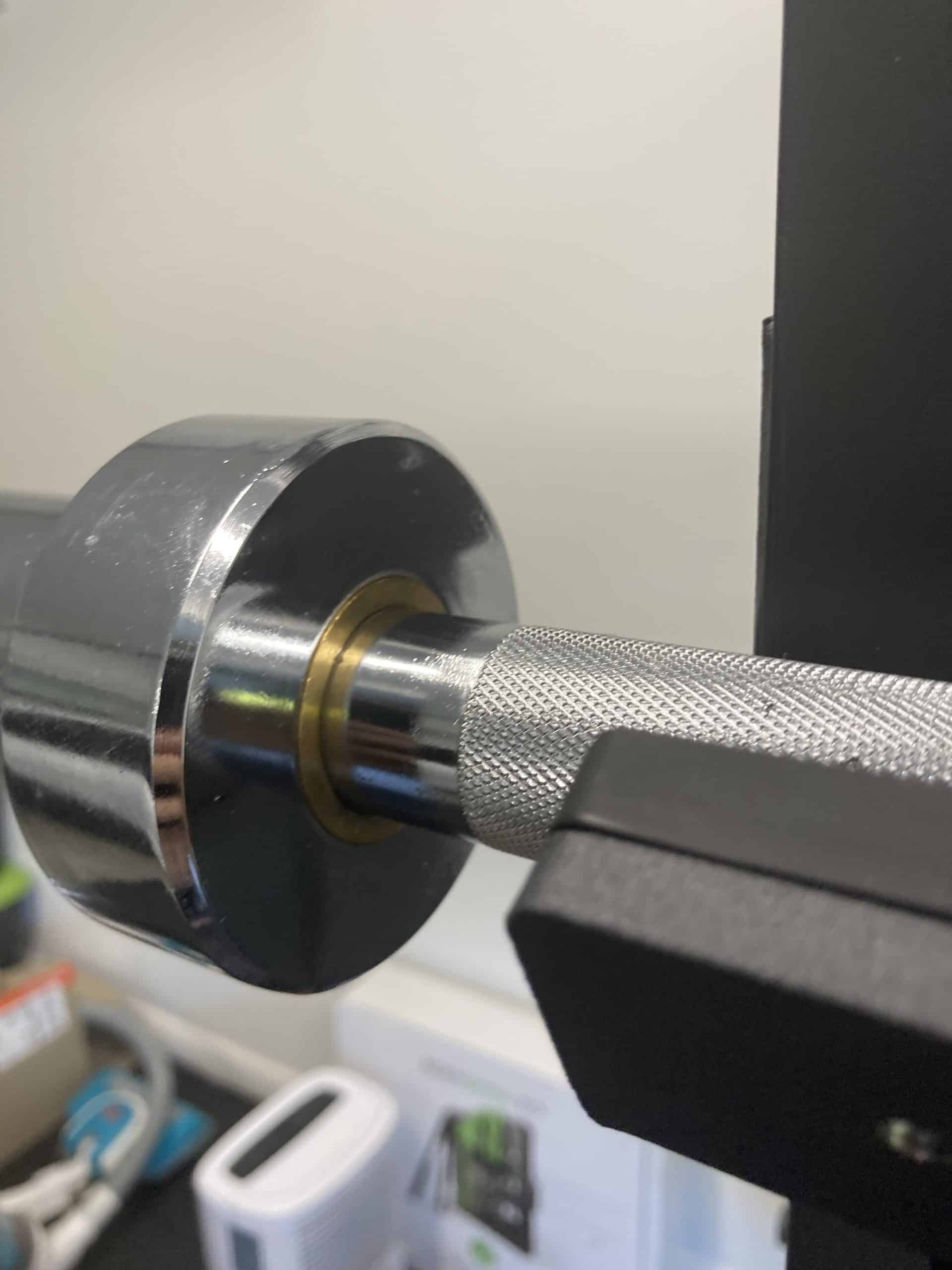 Force USA Barbell knurling